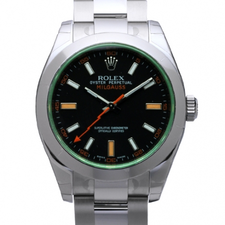 Ref.116400GV（グリーンサファイアクリスタルガラス）