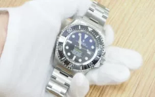 ロレックス買い替えディープシー116660Dブルー