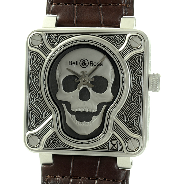 ベル＆ロス,買取,BR01,BR01-92-SKULL-BURN