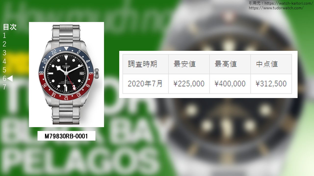 ブラックベイ GMT M79830RB-0001 買取価格